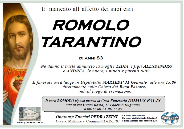 Romolo Tarantino Romolo Tarantino