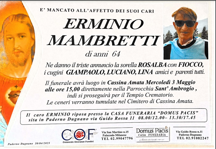 Erminio Mambretti Erminio Mambretti