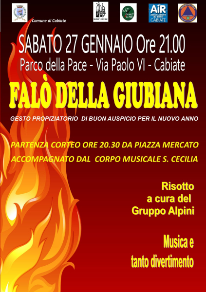 Falò della Giubiana 2024