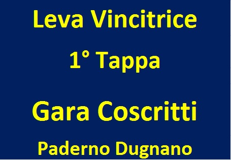 Leva 1961 - Vincitrice 1° Tappa Gara Coscritti