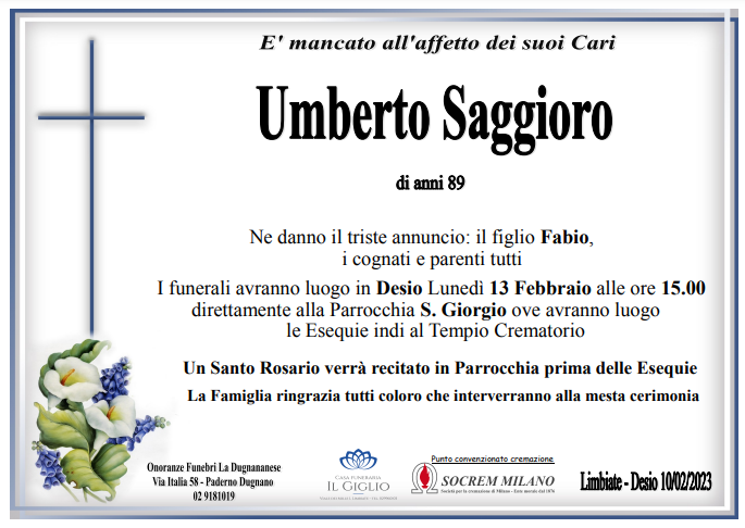 Umberto Saggioro Umberto Saggioro