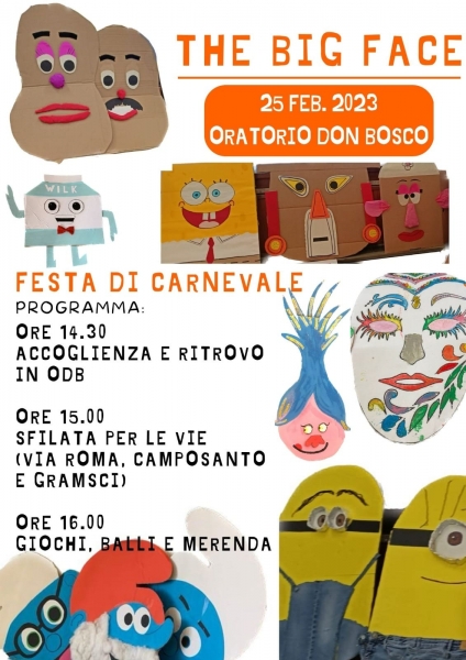 Volantino Carnevale 2023 Paderno ODB