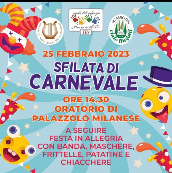 Volantino Carnevale 2023 Palazzolo Milanese