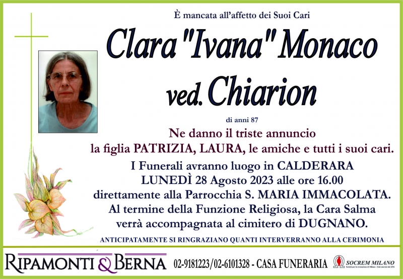 Clara Monaco