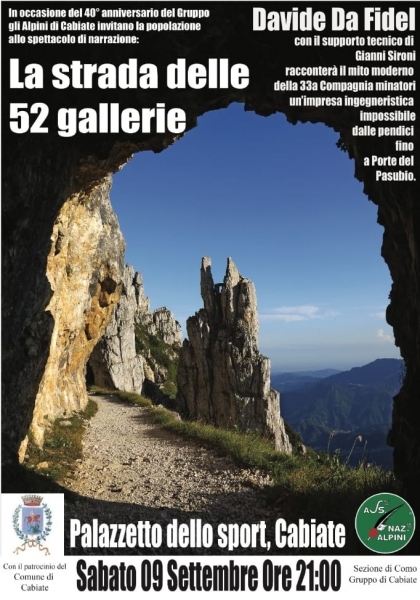 Gruppo Alpini - La Strada delle 52 Gallerie