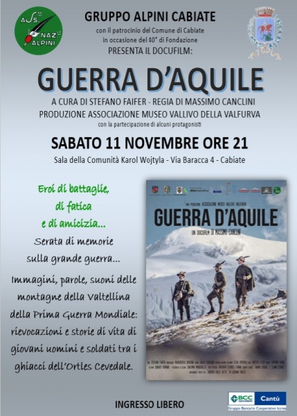 Gruppo Alpini - DocuFilm Guerra d´Aquile