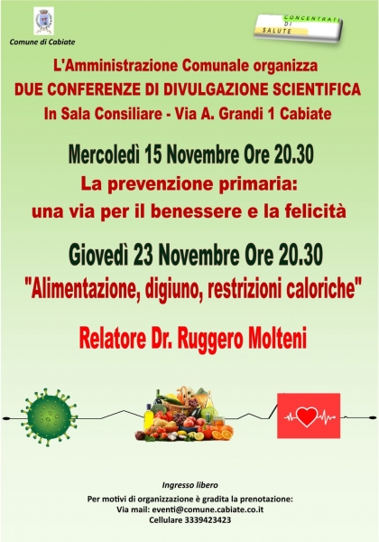 Conferenze Divulgazione Scientifica