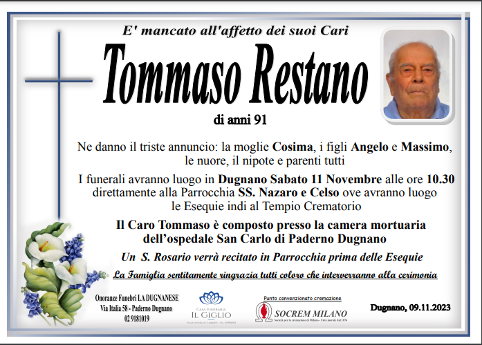 Tommaso Restano Tommaso Restano
