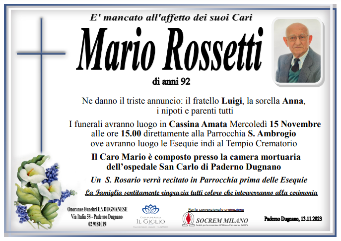 Mario Rossetti