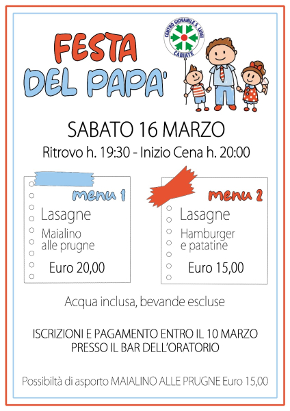 Festa del Papà 2024