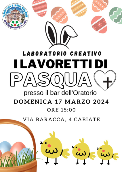 I Lavoretti di Pasqua 2024