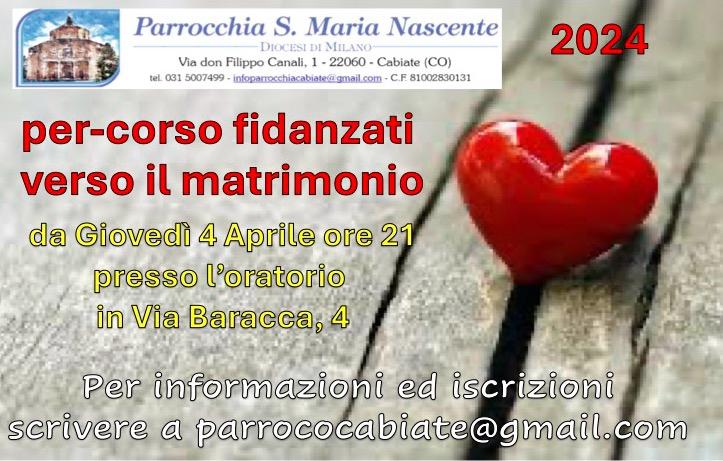 Per-Corso Fidanzati verso il Matrimonio