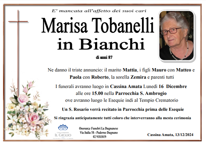 Marisa Tobanelli Marisa Tobanelli