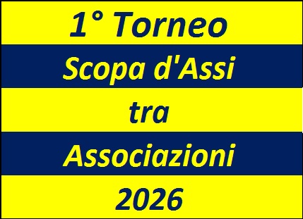 1° Torneo di Scopa d'Assi tra Associazioni