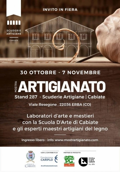 30 ottobre 2021 - Mostra Artigianato Cabiate